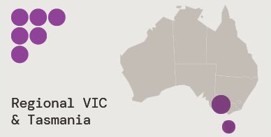 Regional Victoria and Tasmania